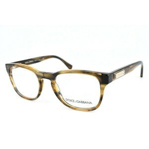 DOLCE & GABBANA Eyeglasses DG3260 3063 Striped Brown 50MM
